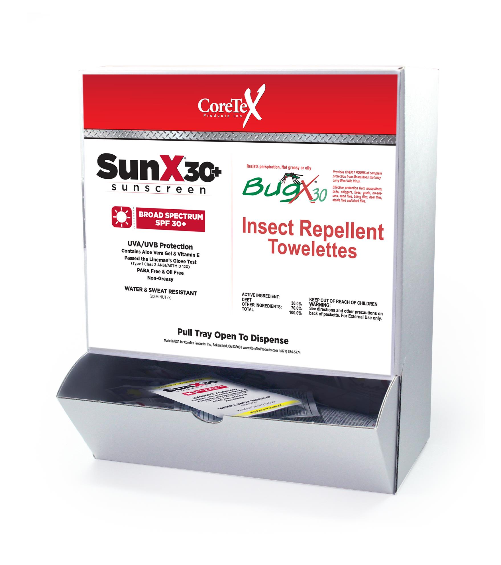 SUNX SPF 30+ AND BUGX 30 COMBO BOX - Outdoor Skin Protection